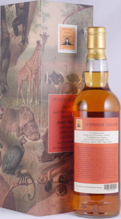 Speyside 1975 42 Years Fino Sherry Cask Antique Lions of Spirits Savannah Series Single Malt Scotch Whisky Cask Strength 49.2%
