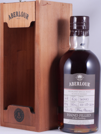Aberlour 16 Years Sherry Casks Batch A14 Hand Filled Speyside Single Malt Scotch Whisky 59.1%