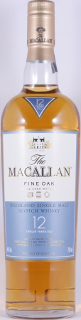 Macallan 12 Years Fine Oak Triple Cask Matured Bourbon und Sherry Oak Casks Highland Single Malt Scotch Whisky 40,0%