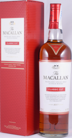 Macallan Classic Cut Limited 2017 Edition Sherry Oak Casks Highland Single Malt Scotch Whisky Cask Strength 58,4%