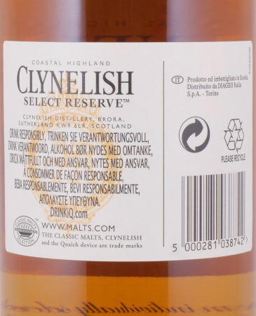 Clynelish Select Reserve 2014 Limited Special Release Highland Single Malt Scotch Whisky Cask Strength 54.9%