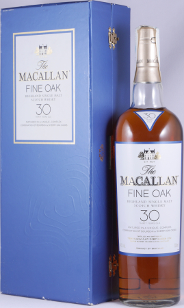 Macallan 30 Years Fine Oak Bourbon und Sherry Oak Casks Highland Single Malt Scotch Whisky 43,0%
