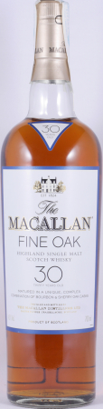 Macallan 30 Years Fine Oak Bourbon und Sherry Oak Casks Highland Single Malt Scotch Whisky 43,0%