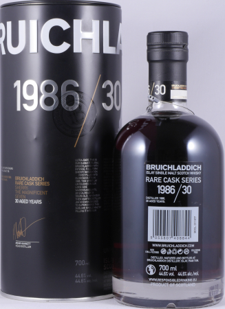 Bruichladdich 1986 30 Years Sherry Casks The Magnificent Seven Rare Cask Islay Single Malt Scotch Whisky 44,6%