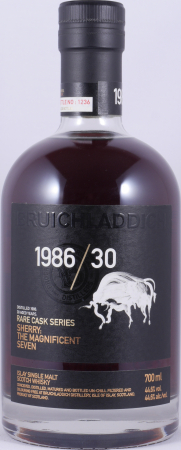 Bruichladdich 1986 30 Years Sherry Casks The Magnificent Seven Rare Cask Islay Single Malt Scotch Whisky 44,6%