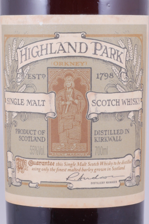 Highland Park Saint Magnus Vintage 1998 12 Years Limited Edition Two Sherry Casks Orkney Islands Single Malt Scotch Whisky 55,0%
