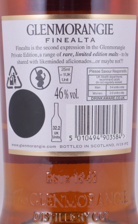 Glenmorangie Finealta Limited Private Edition 2010 Highland Single Malt Scotch Whisky 46,0%