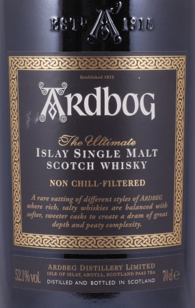 Ardbeg Ardbog Limited Edition 2013 Islay Single Malt Scotch Whisky 52,1%