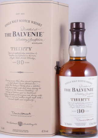 Balvenie Thirty 30 Years Edition 2013 Bourbon Casks und Oloroso Sherry Butts Highland Single Malt Scotch Whisky 47,3%