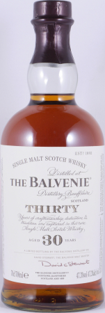 Balvenie Thirty 30 Years Edition 2013 Bourbon Casks and Oloroso Sherry Butts Highland Single Malt Scotch Whisky 47.3%