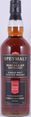 Macallan Speymalt 2006 14 Years First Fill Sherry Cask No. 9672 Gordon and MacPhail Highland Single Malt Scotch Whisky 57.3%