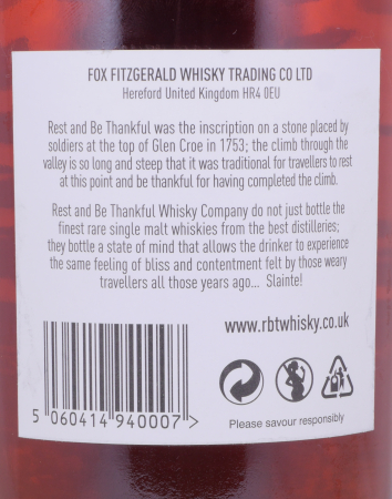 Port Charlotte 2001 12 Years Pomerol Cask No. R000002304 RBTW Islay Single Malt Scotch Whisky 61,5%