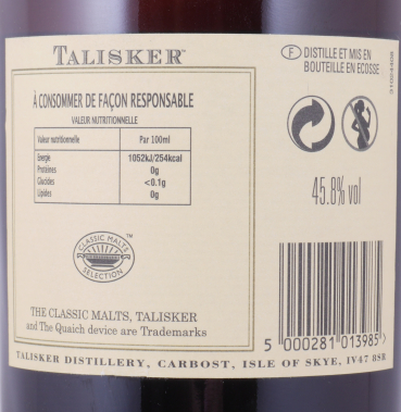 Talisker 1998 11 Years Distillers Edition 2009 Special Release TD-S:5LX Isle of Skye Single Malt Scotch Whisky 45.8%