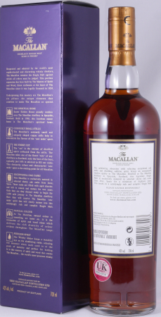 Macallan 18 Years Sherry Oak Annual 2016 Release Oak Highland Single Malt Scotch Whisky 43,0%