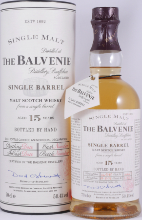 Balvenie 1979 15 Years Traditional Oak Cask No. 14667 Single Barrel Highland Single Malt Scotch Whisky 50.4%