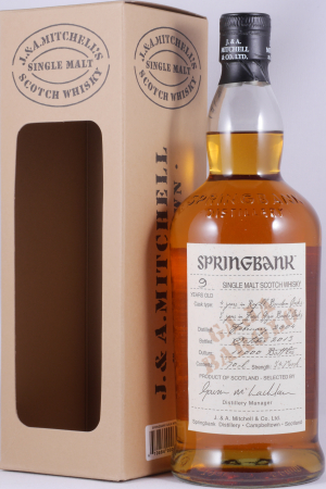 Springbank 2004 9 Years Gaja Barolo Wood Expressions Campbeltown Single Malt Scotch Whisky Cask Strength 54,7%