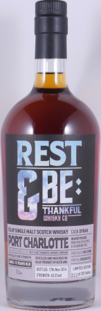 Port Charlotte 2001 12 Years Syrah Cask No. R000002306 RBTW Islay Single Malt Scotch Whisky 63,3%