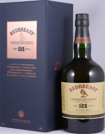 Redbreast 21 Years Limited 2016 Release Single Pott Still Irish Whiskey 46.0%