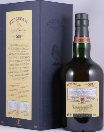 Redbreast 21 Years Limited 2016 Release Single Pott Still Irish Whiskey 46.0%