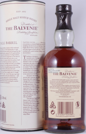Balvenie 2000 15 Years Single Barrel European Oak Sherry Butt No. 17909 Highland Single Malt Scotch Whisky 47,8%