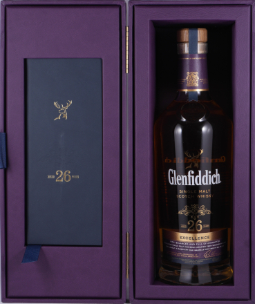 Glenfiddich 26 Years Excellence American Oak Barrels Speyside Malt Scotch Whisky 43,0%