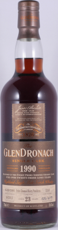 Glendronach 1990 23 Years Pedro Ximenez Sherry Puncheon No. 1243 Highland Single Malt Scotch Whisky 50,6%