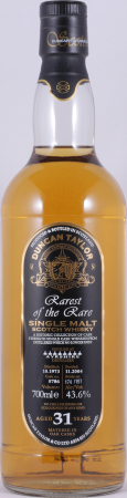 Ayrshire/Ladyburn 1973 31 Years Oak Cask No. 5786 Duncan Taylor Rarest of the Rare Lowland Single Malt Scotch Whisky 43,6%