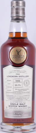 Longmorn 1998 25 Years First Fill Sherry Hogshead No. 20600101 Gordon und MacPhail Speyside Single Malt Scotch Whisky 53,7%
