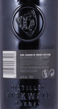 Highland Park Earl Haakon 18 Years Edition Three Orkney Islands Single Malt Scotch Whisky 54,9%