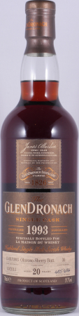Glendronach 1993 20 Years Oloroso Sherry Butt No. 30 Highland Single Malt Scotch Whisky 59,7%