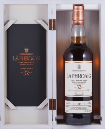 Laphroaig 32 Years Oloroso Sherry Casks Limited Edition 2015 Islay Single Malt Scotch Whisky Cask Strength 46,6%
