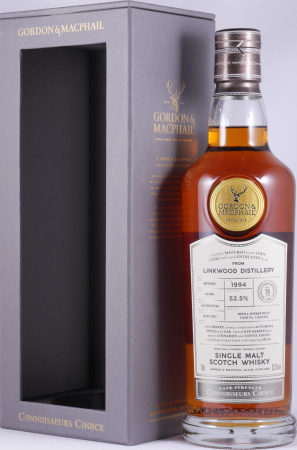 Linkwood 1994 26 Years Refill Sherry Butt No. 12601201 Gordon und MacPhail Speyside Single Malt Scotch Whisky 52,5%