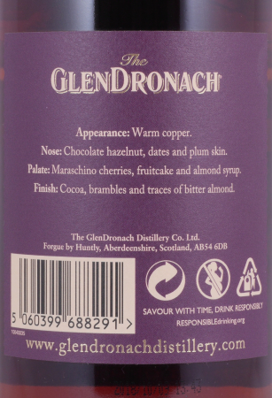 Glendronach 1992 25 Years Oloroso Sherry Casks Highland Single Malt Scotch Whisky 48.0%