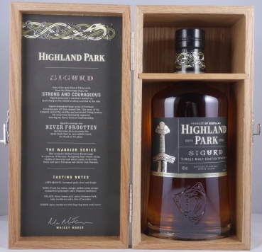 Highland Park Sigurd Warrior Limited Edition Orkney Islands Single Malt Scotch Whisky 43,0%