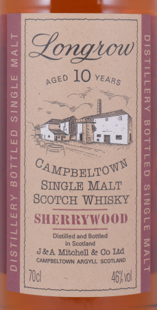 Longrow 1991 10 Years Sherry Wood Campbeltown Single Malt Scotch Whisky 46,0%