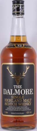 Dalmore 12 Years Black Label Screw Cap Highland Single Malt Scotch Whisky 43,0% 1,0L