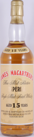 Imperial 15 Years James MacArthur Fine Malt Selection Speyside Single Malt Scotch Whisky 43,0%