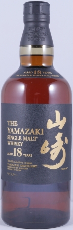 Yamazaki 18 Years Sherry and Bourbon Mizunara Casks Japan Single Malt Whisky 43.0%