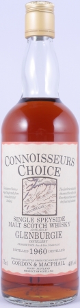 Glenburgie 1960 22 Years Gordon und MacPhail Connoisseurs Choice Golden Screw Cap Speyside Single Malt Scotch Whisky 40,0%