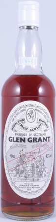 Glen Grant 1960 35 Years First Fill Sherry Casks White Screw Cap Gordon und MacPhail Highland Single Malt Scotch Whisky 40,0%