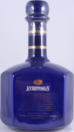 Auchentoshan 22 Years Limited Edition Blue Buchan Ceramic Bottle Lowland Single Malt Scotch Whisky 43.0%