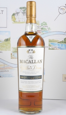 Macallan 12 Years Ghillies Dram Estate Limited Edition Highland Single Malt Scotch Whisky 40.0%