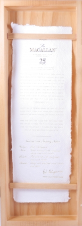 Macallan 25 Years Sherry Oak Casks Release 2011 Highland Single Malt Scotch Whisky 43.0%