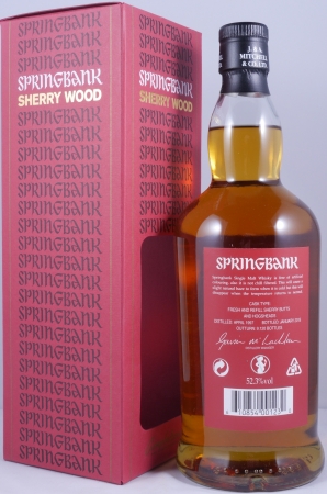 Springbank 1997 17 Years Sherry Wood Limited 2015 Edition Campbeltown Single Malt Scotch Whisky Cask Strength 52.3%