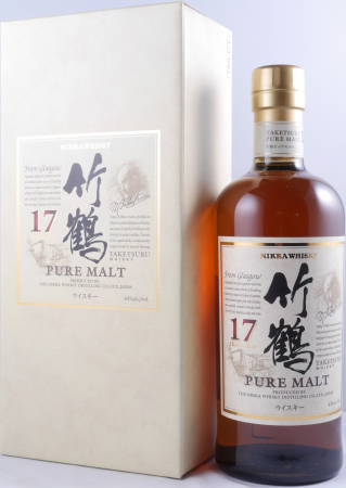 Nikka Taketsuru 17 Years Japan Pure Malt Blended Whisky Special Japanese Release 43.0%