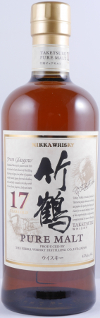Nikka Taketsuru 17 Years Japan Pure Malt Blended Whisky Special Japanese Release 43.0%