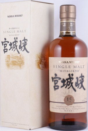 Nikka Miyagikyo 15 Years Japan Single Malt Whisky 45,0%