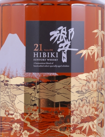 Hibiki 21 Years Kacho Fugetsu Limited Special Edition Release 2015 Japan Blended Whisky 43,0%