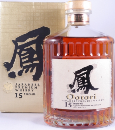 Ootori 15 Years Mercian Corporation Karuizawa und Kawasaki Premium Japan Blended Whisky 40,0%