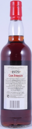 Glenfarclas 1979 23 Years Sherry Cask Limited Rare Bottling specially for Citti Highland Single Malt Scotch Whisky 51.7%